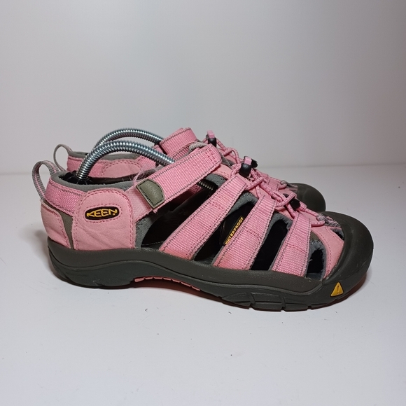 KEEN Women's Pink Gray Waterproof Hiking Sport Sandals Size 5 (0113) (86 Box 11) - Picture 1 of 9
